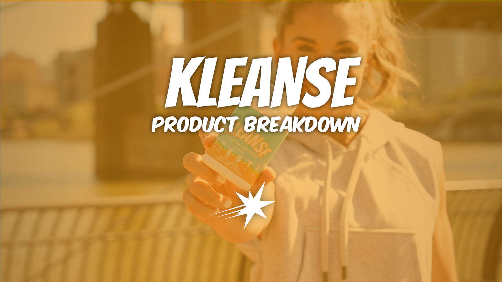 K-Pow Kleanse Product Breakdown