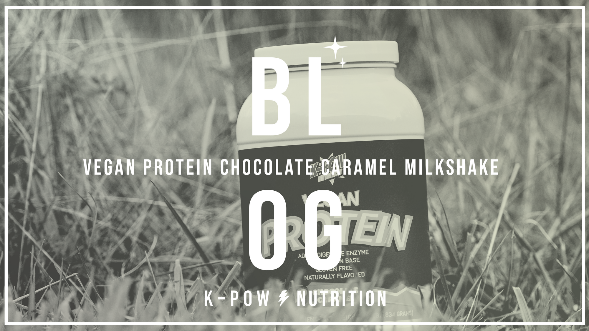 Vegan Protein Chocolate Caramel Milkshake